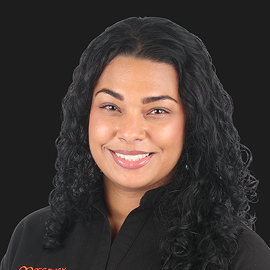 Portrait of Caroline, hygiene coordinator at Regency Square Dental.