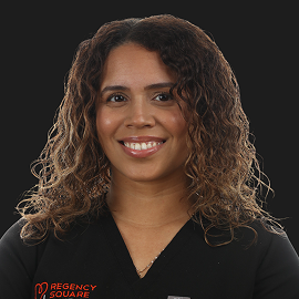 Portrait of Meysell, dental lab technician at Regency Square Dental.