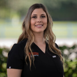 Portrait of Beatriz, dental assistant at Regency Square Dental.