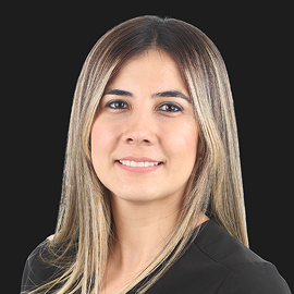 Portrait of Yenny Garrido, dentist — d.m.d. at Regency Square Dental.