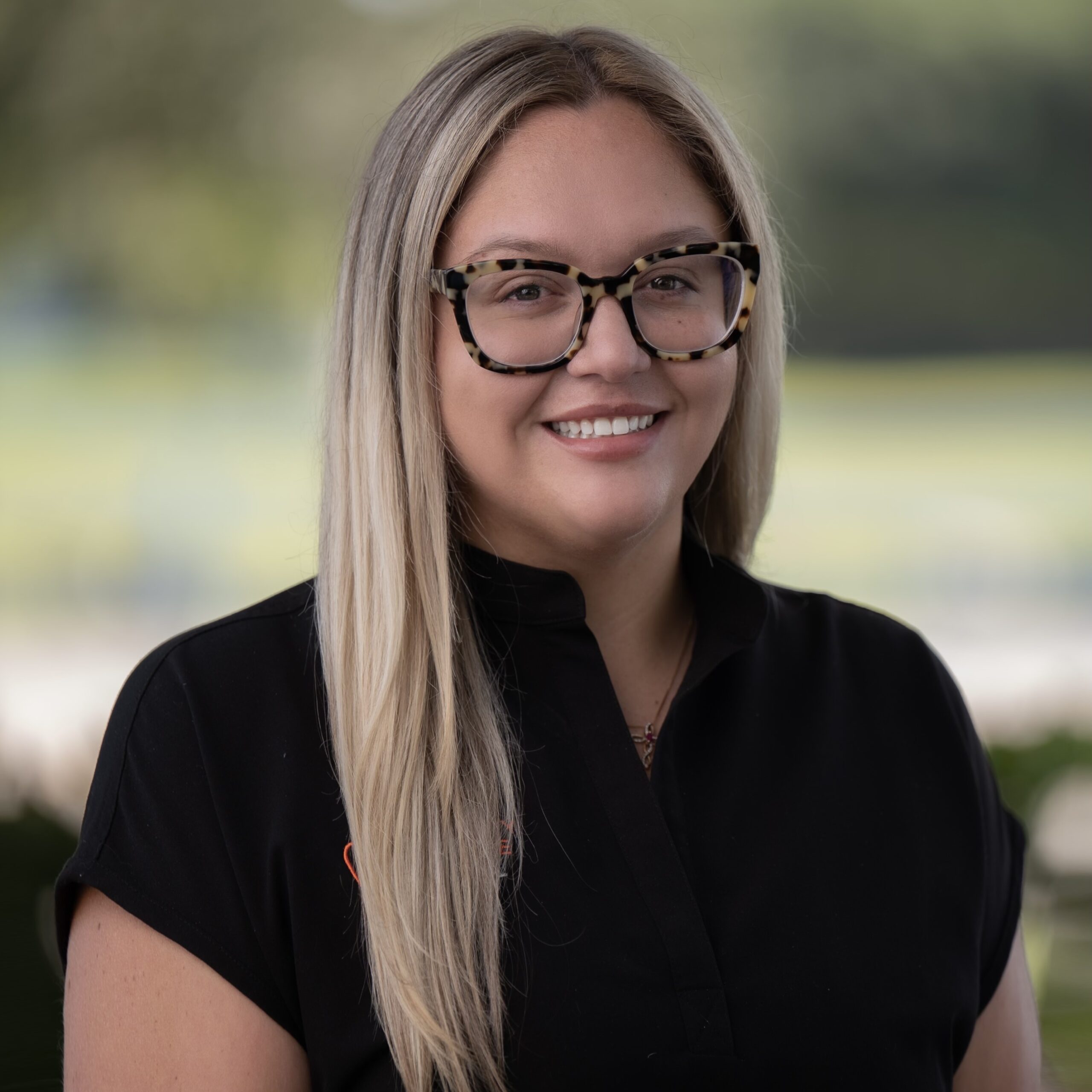 Portrait of Jenny, business manager at Regency Square Dental.